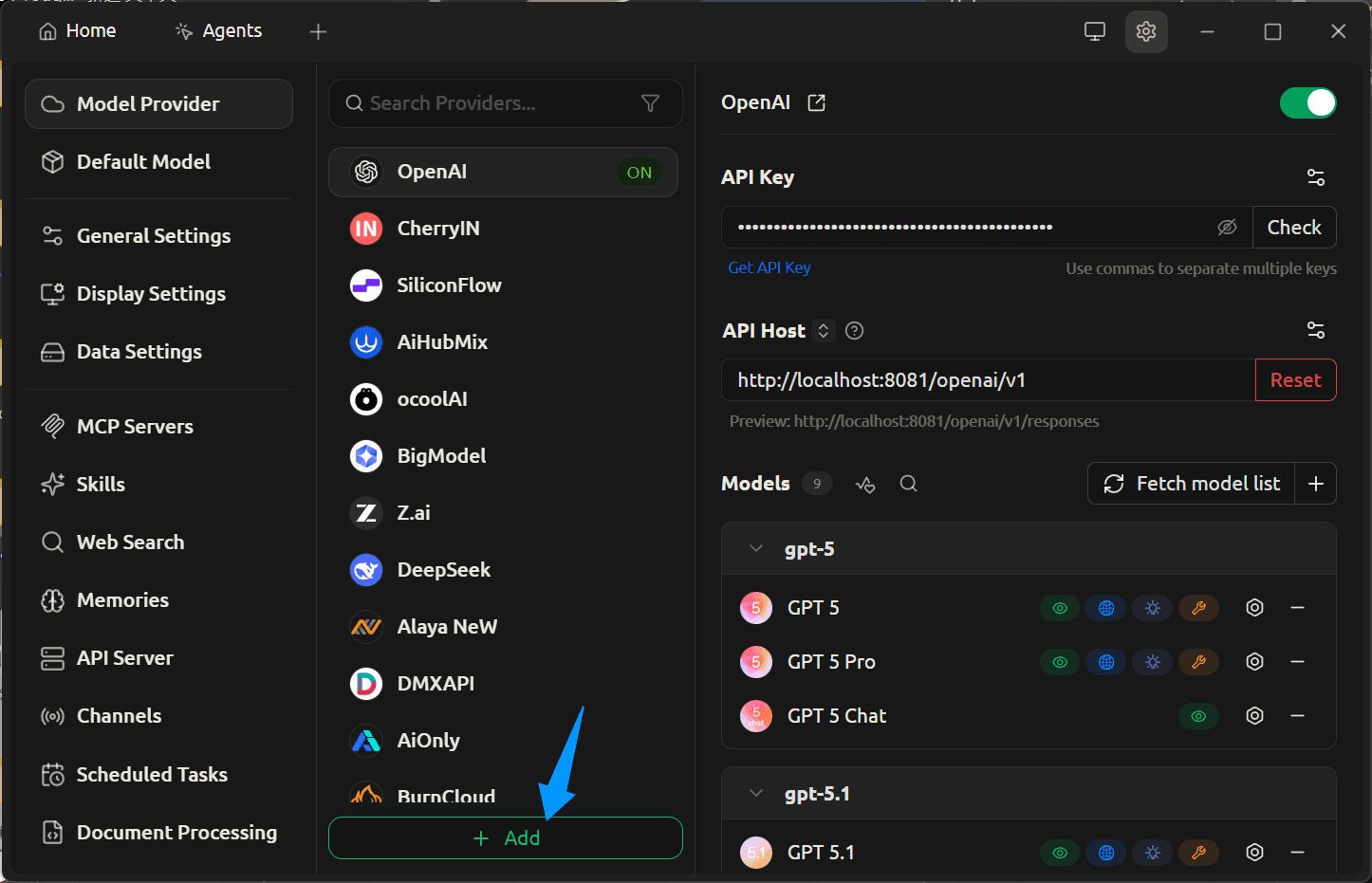 Add a new model platform